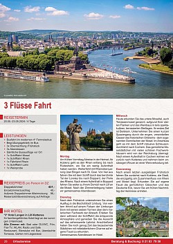 3 Flüsse Fahrt